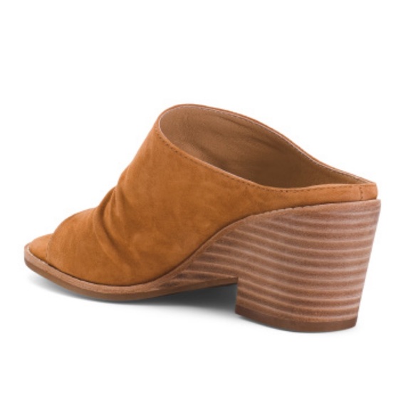 Sofft Strathmore Italian Suede Comfort Sandals Ginger Tan Women’s Size 10 - Picture 7 of 10